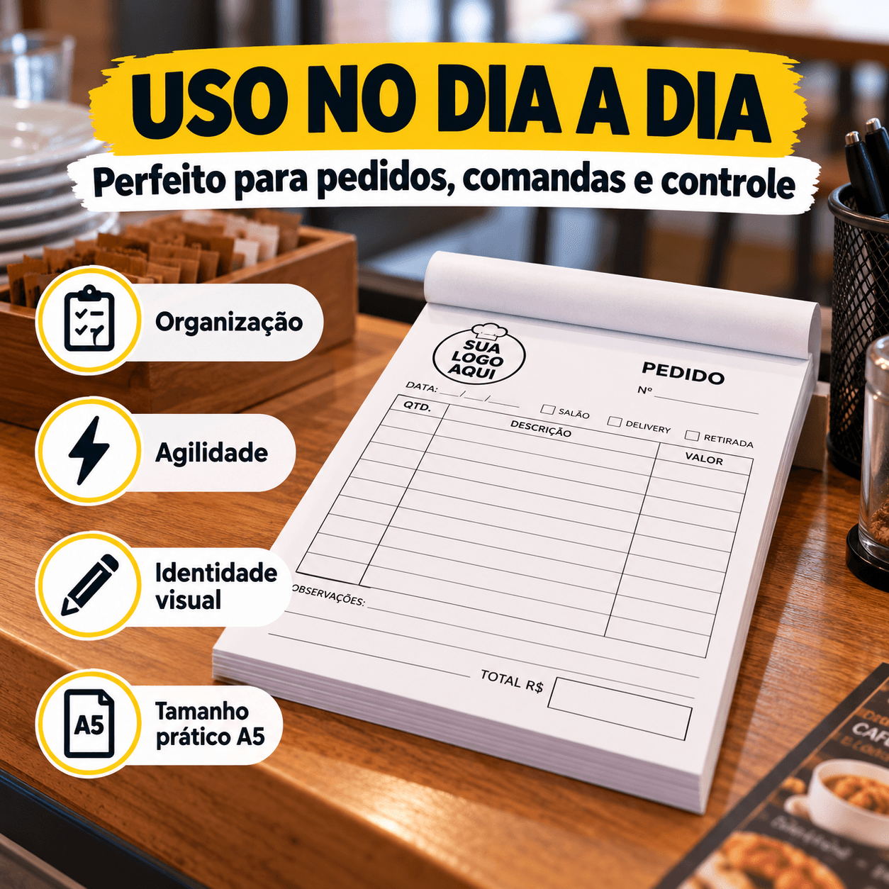 Bloco de pedidos A5, miniatura 2