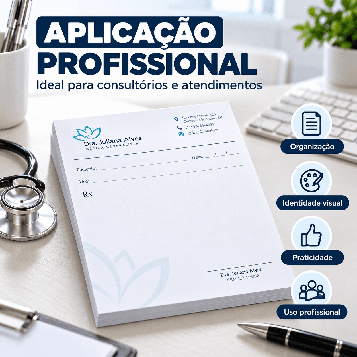 Bloco de receituário A5, miniatura 2