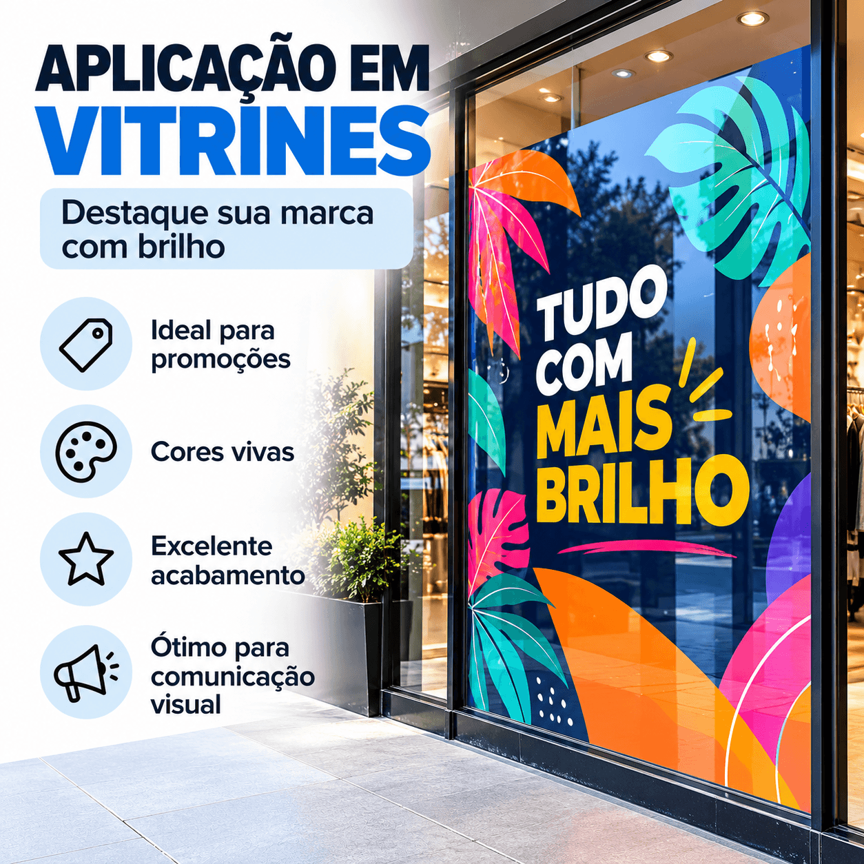 Adesivo vinil brilho por m², miniatura 3