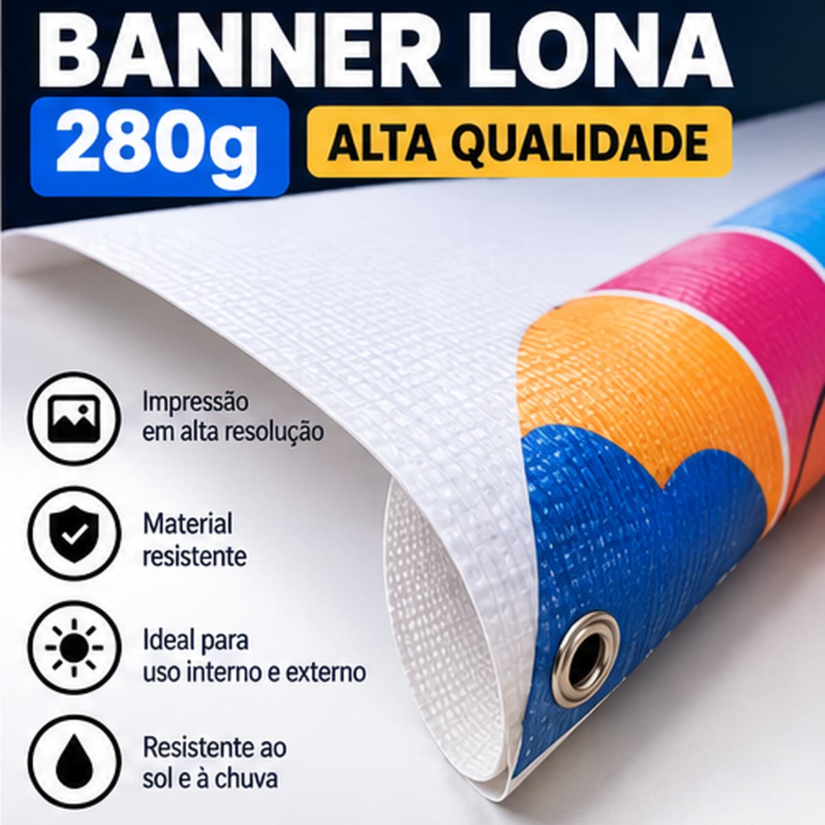 Banner lona 280g